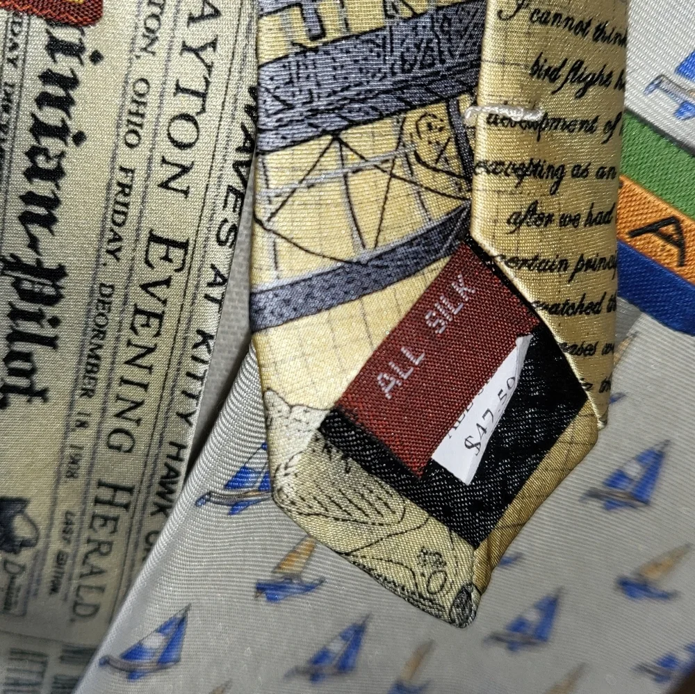Vintage Silk Print Tie‎ Bundle
